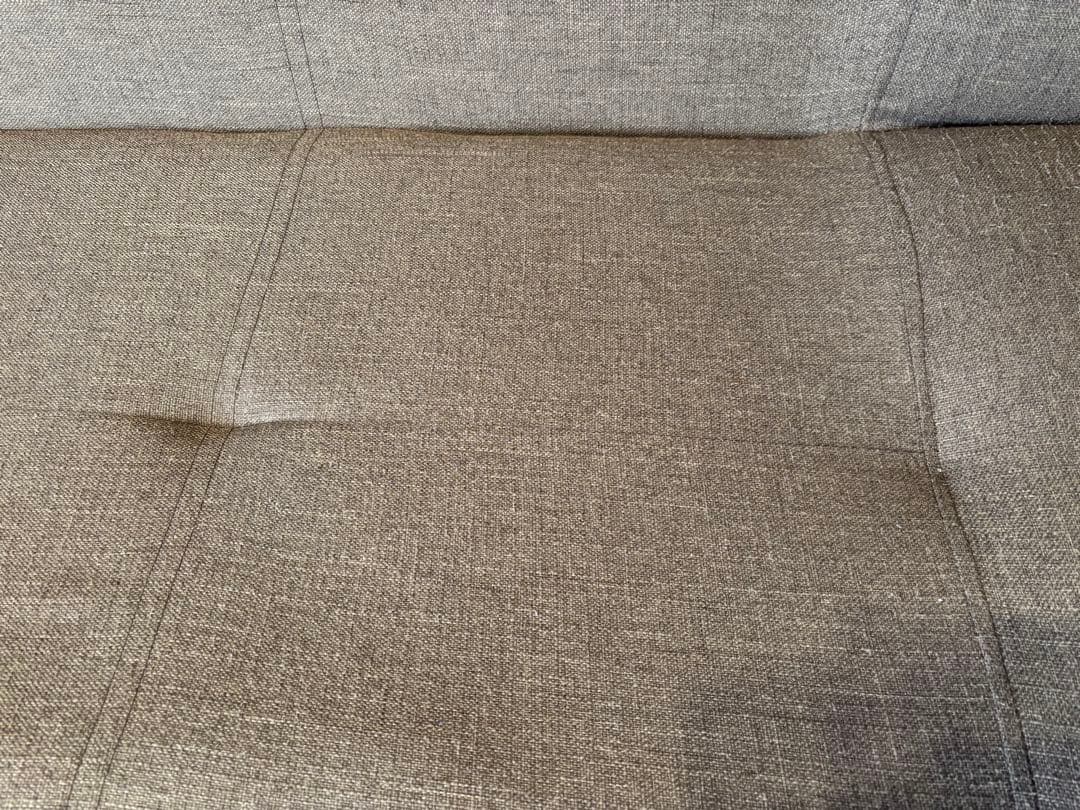 期間限定！美品！ニトリ　190cm幅ゆったりソファベッド 引き出し収納付き