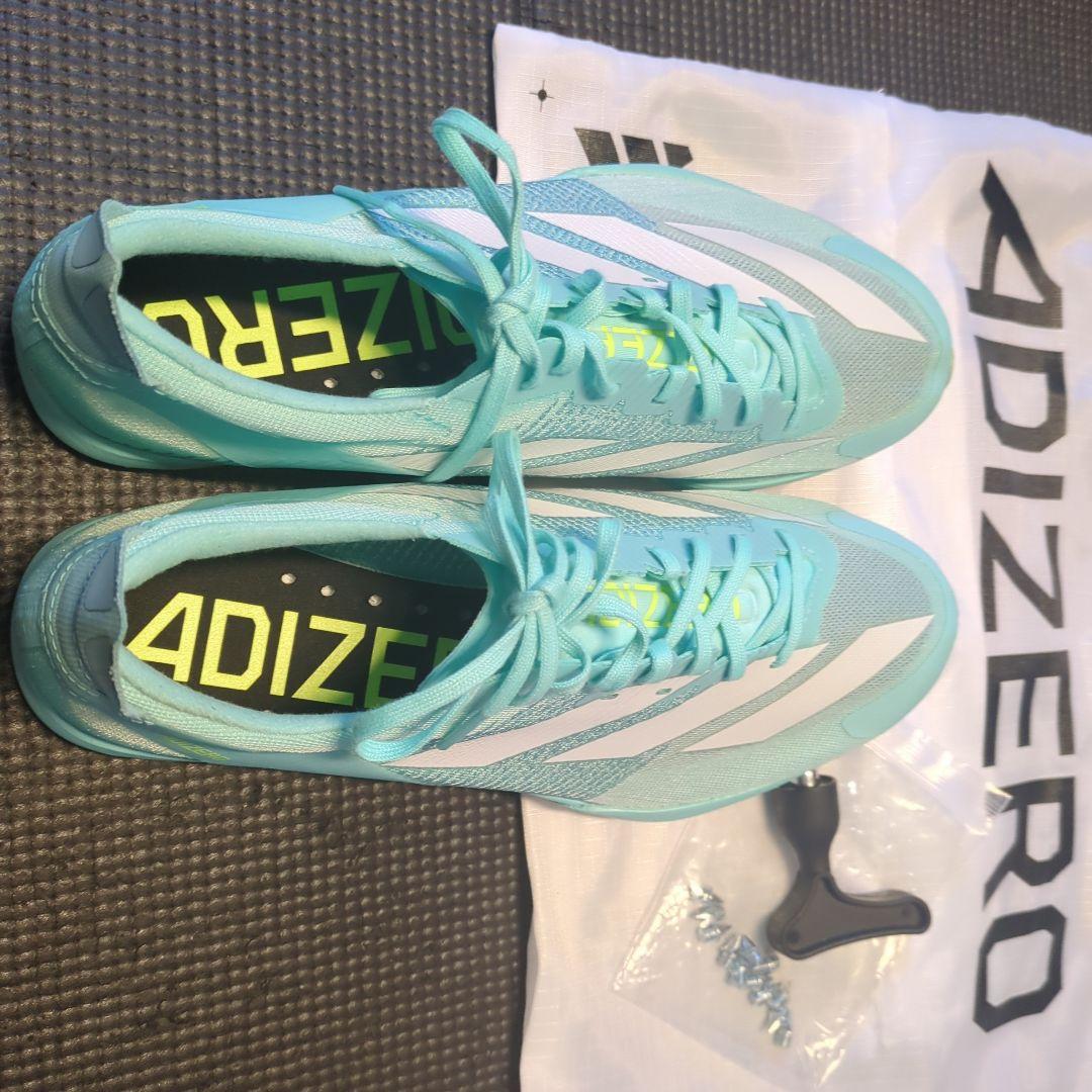 ADIZERO フィネス2 27.5cm 短距離スパイク