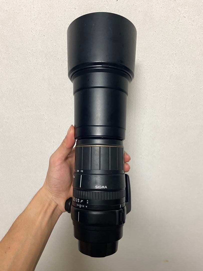SIGMA 170-500mm f5-6.3 canonキャノン用EFマウント