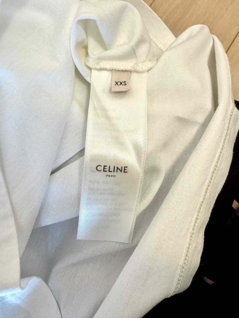 【週末値下げ】CELINE セリーヌ ロゴTシャツ ルーズフィット ユニセックス
