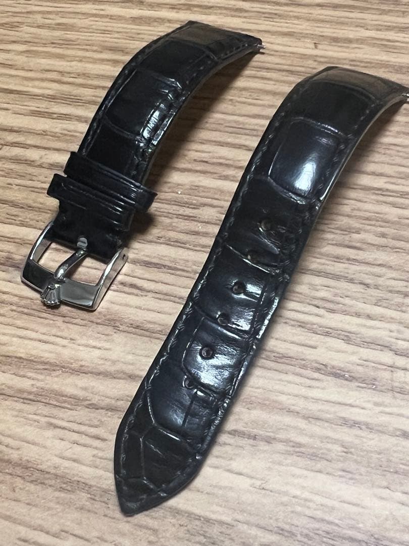 ロレックス純正クロコベルト　純正尾錠