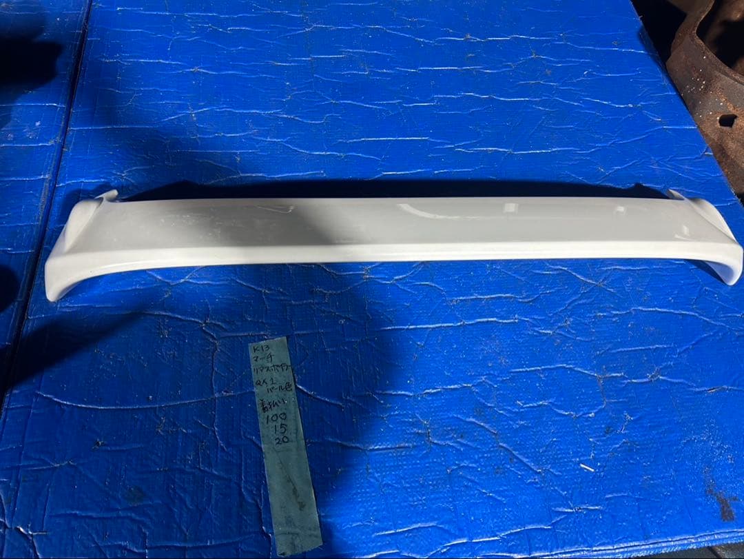 日産　マーチ　K13 リアゲートスポイラー