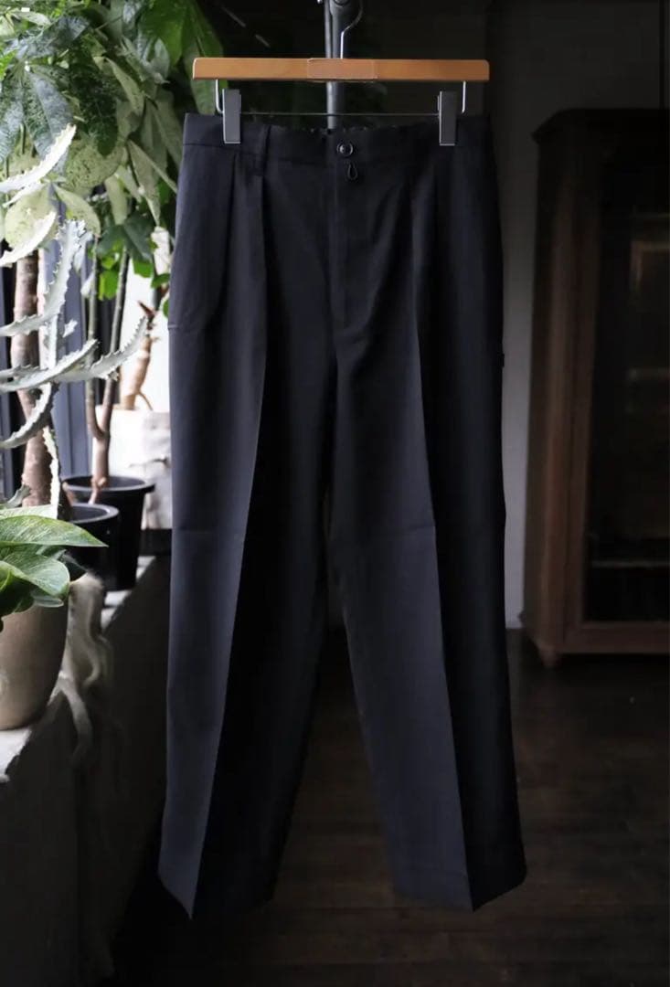 セダンオールパーパス　ベンチレーションワイドスラックス　ブラック　XL 未使用