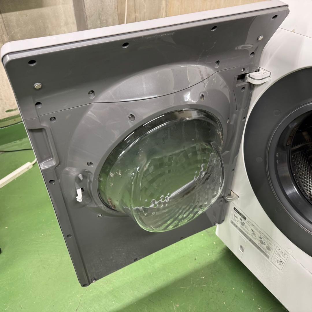 118 SHARP ドラム式洗濯機　乾燥付き　11\6キロ　小型　一人暮らし