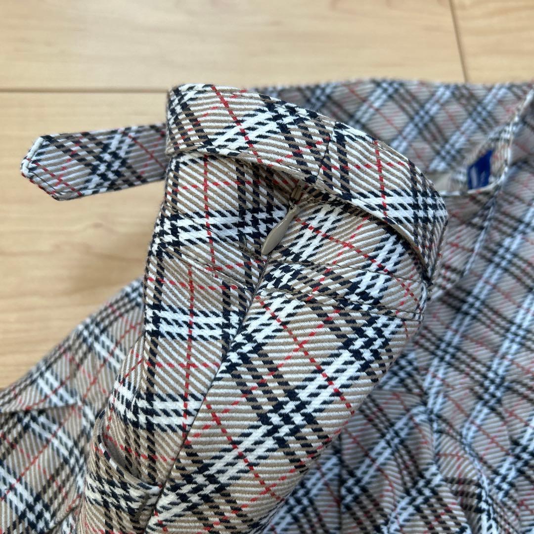 BURBERRYBLUE LABEL ミニスカート風 キュロット　ノバチェック