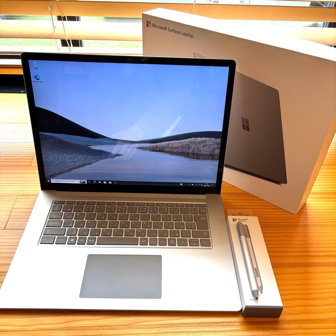 Surface Laptop3 15インチ タッチペン＆箱付き　 サーフェス