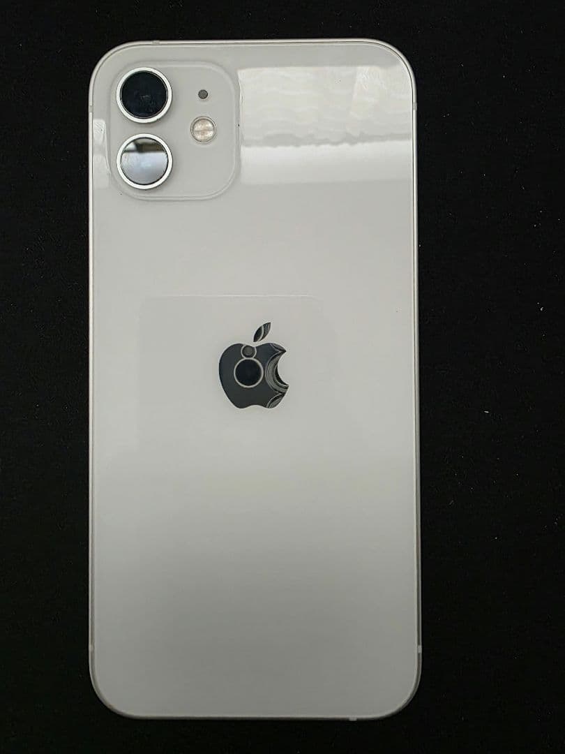 Apple iPhone 12 ホワイト 美品　箱　64gb
