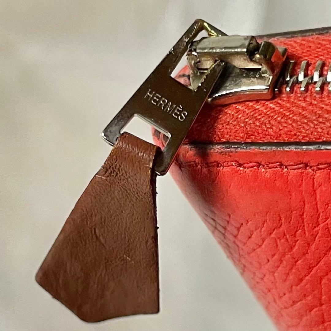 HERMES アザップロングシルクイン ヴォーエプソン長財布ラウンドファスナー