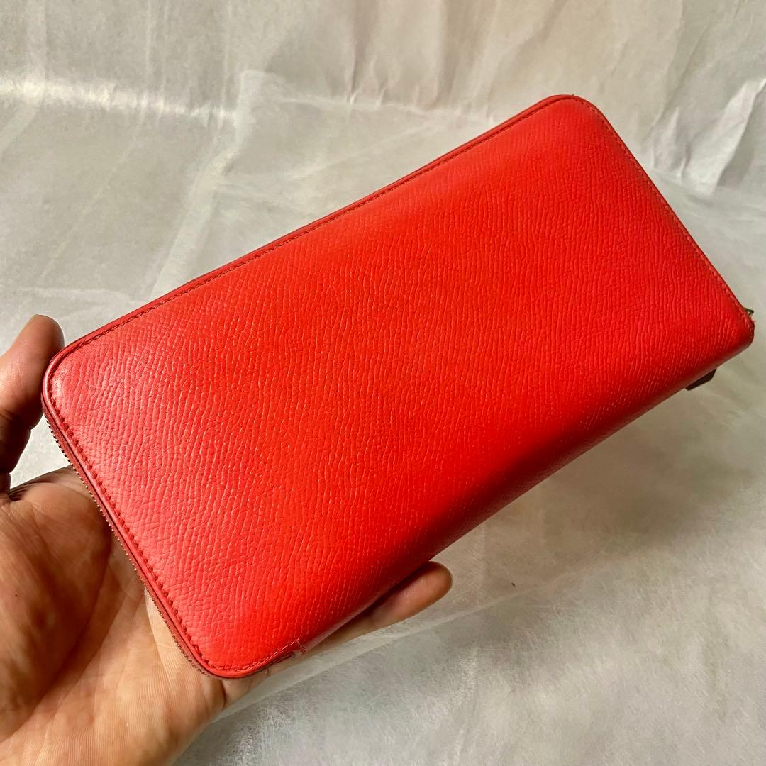 HERMES アザップロングシルクイン ヴォーエプソン長財布ラウンドファスナー