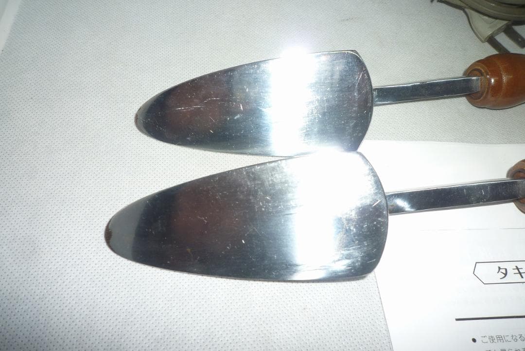 ①タキイ　和裁電化鏝　和裁コテ　和裁こて　鏝２本付