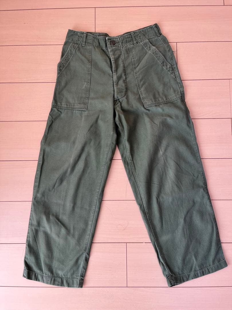 60s US ARMY OG-107ファティーグパンツ TYPE1 CLASS1
