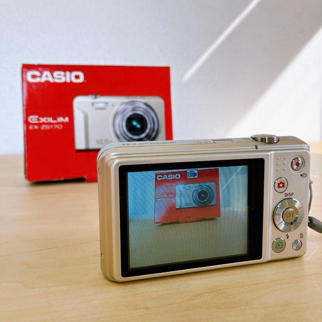 CASIO EXILIM EX-ZS170 コンデジ 動作確認済 SDカード付属