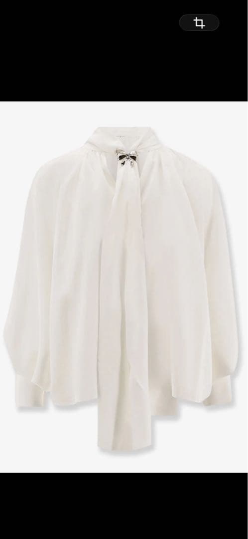 Max Mara[レオニダ] ピュア シルク ブラウス　38サイズ　未使用品