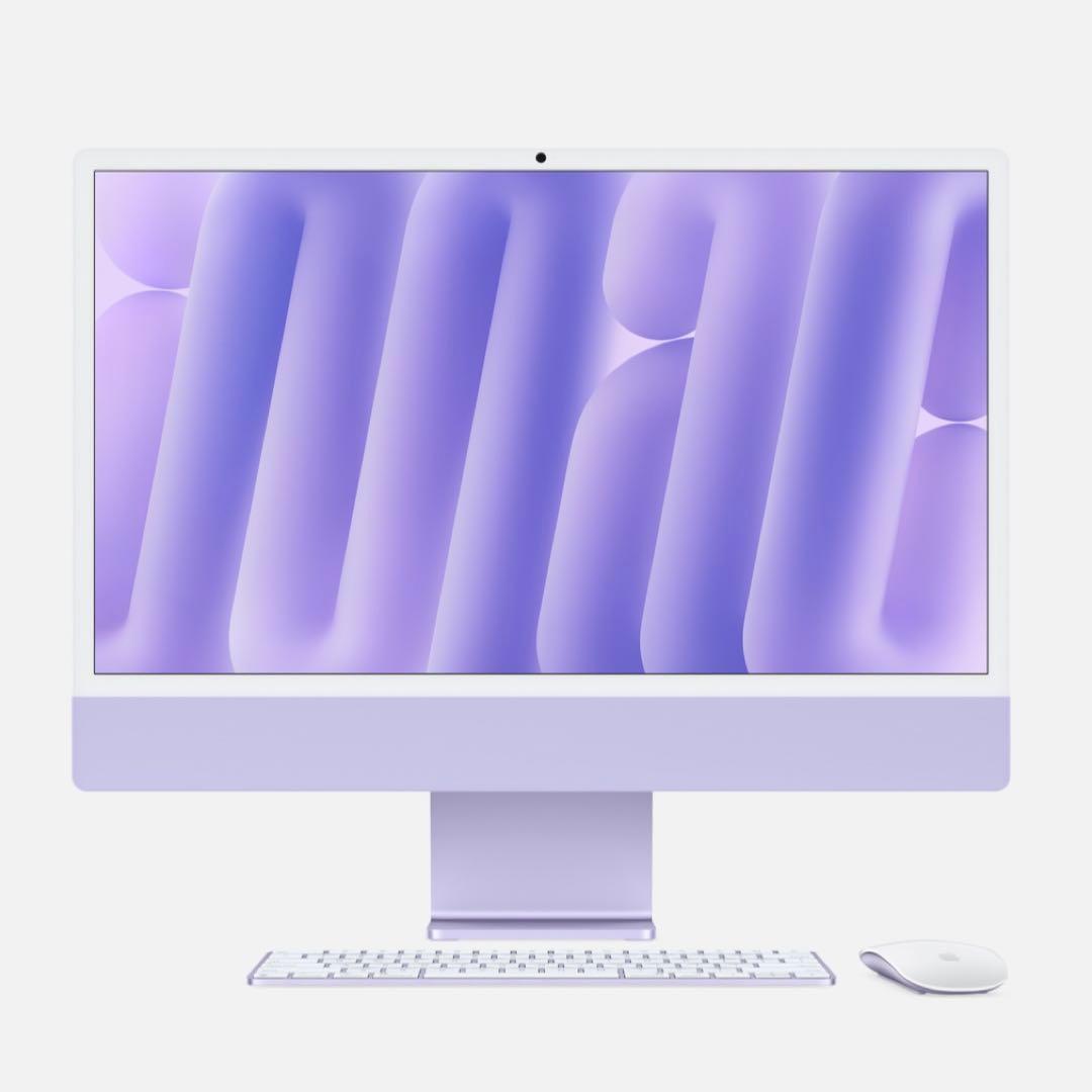 Apple iMac 24inch M4 PURPLE 24GB×512GB