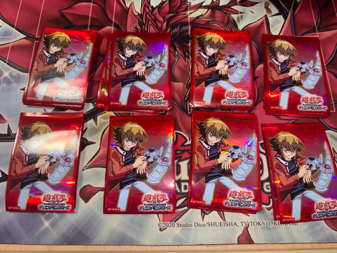 遊戯王 遊城十代 スリーブ 70枚