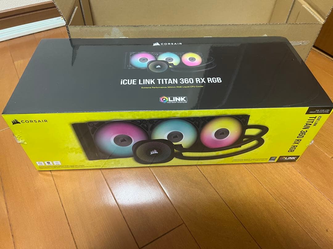 新品未開封　CORSAIR iCUE LINK TITAN 360 RX RGB