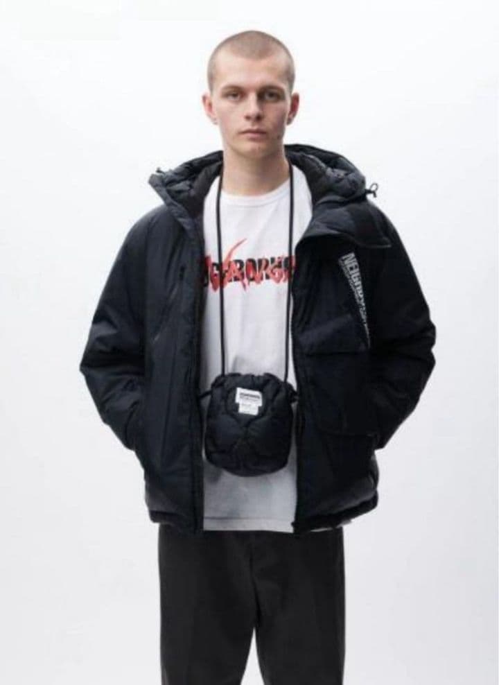 バッグ NH X NANGA . DOWN DRAWSTRING BAG / BLACK