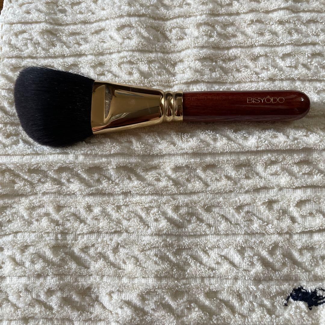 BISYODO フェイスフィニッシングブラシ 木製ハンドル