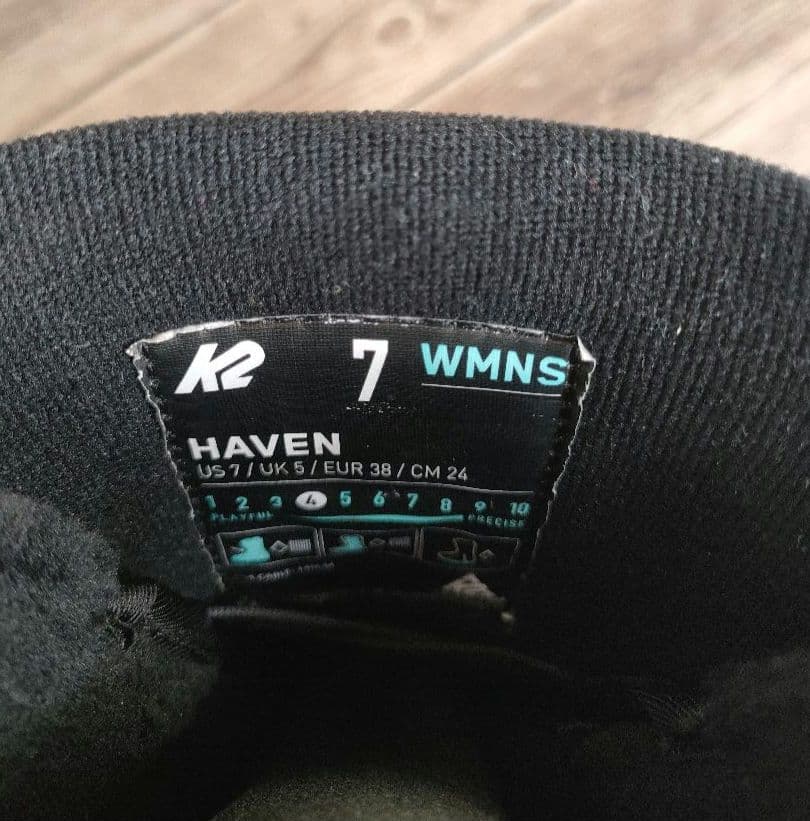 美品　K2 HAVEN 24cm スノボブーツ