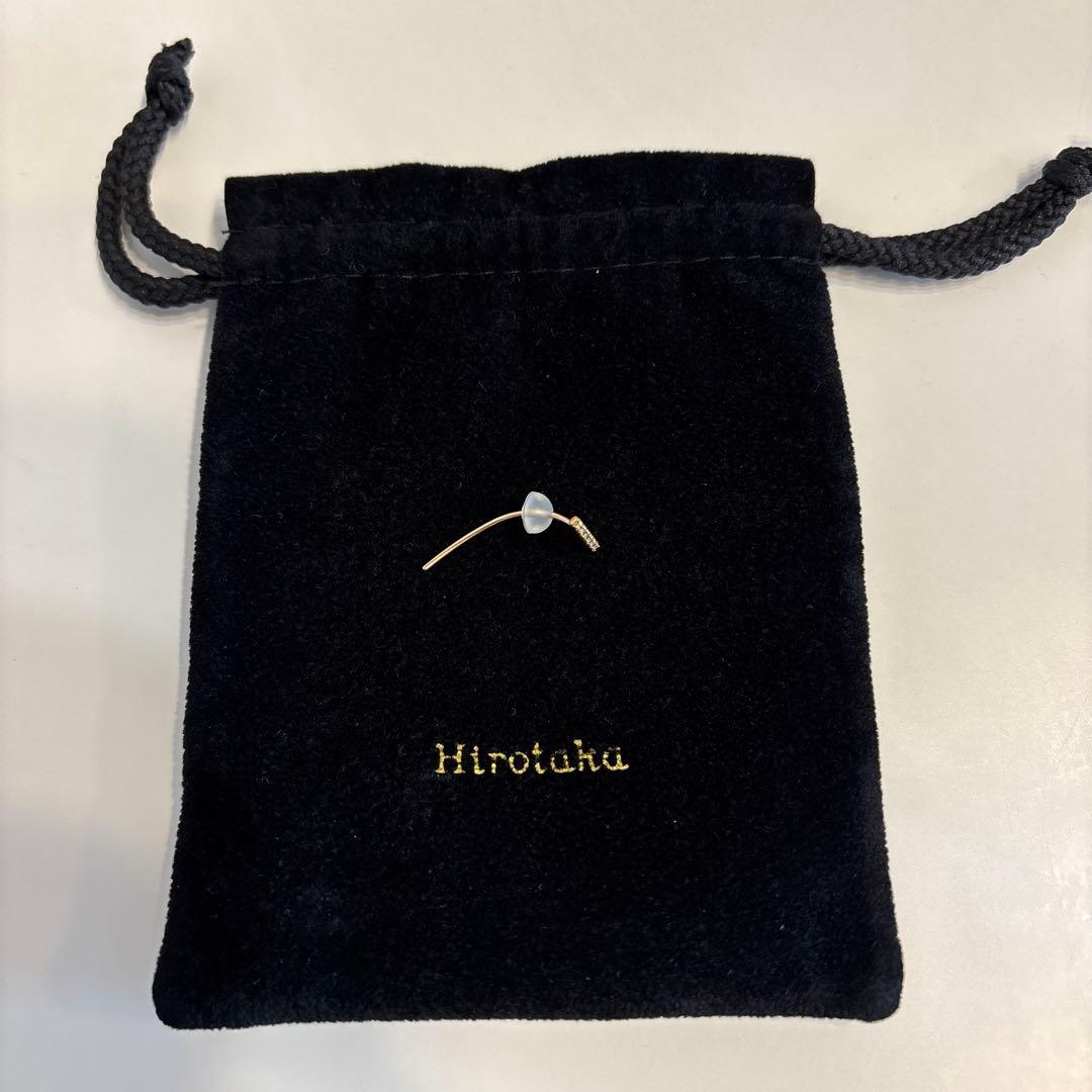 Hirotaka ピアス　ダイヤモンド　k10