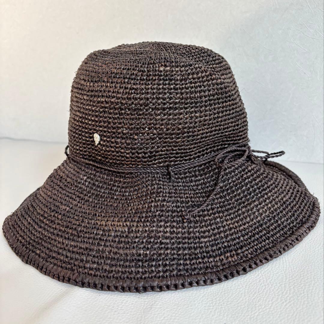 【美品】【ヘレンカミンスキー】ラフィアハット プロバンス10 麦わら帽子
