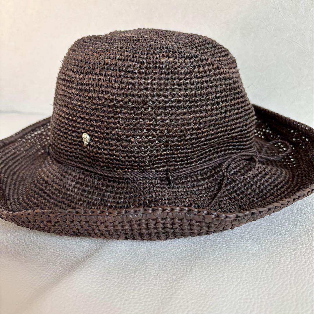 【美品】【ヘレンカミンスキー】ラフィアハット プロバンス10 麦わら帽子