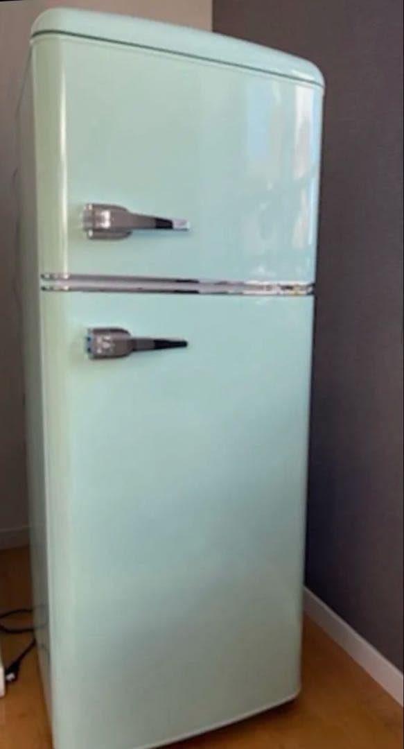 【*k様 【最終値下げ中！】アイリスプラザ 114Lレトロ冷蔵庫 PRR-122