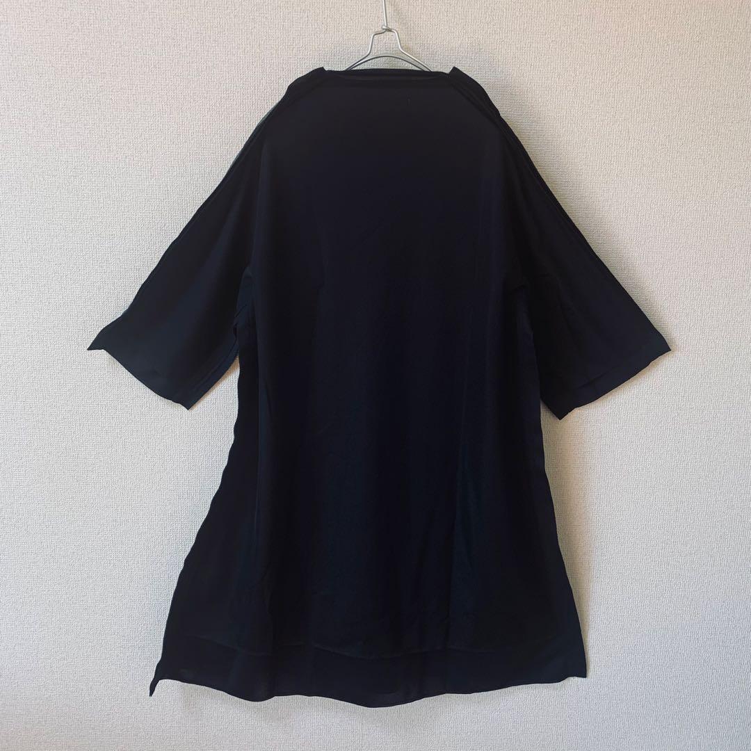 【美品】COMME des GARCON ドッキング　ワンピース 黒　S