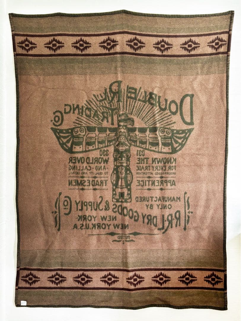 RRL でラムウール スリーピングローブ /ブランケットRalphLauren