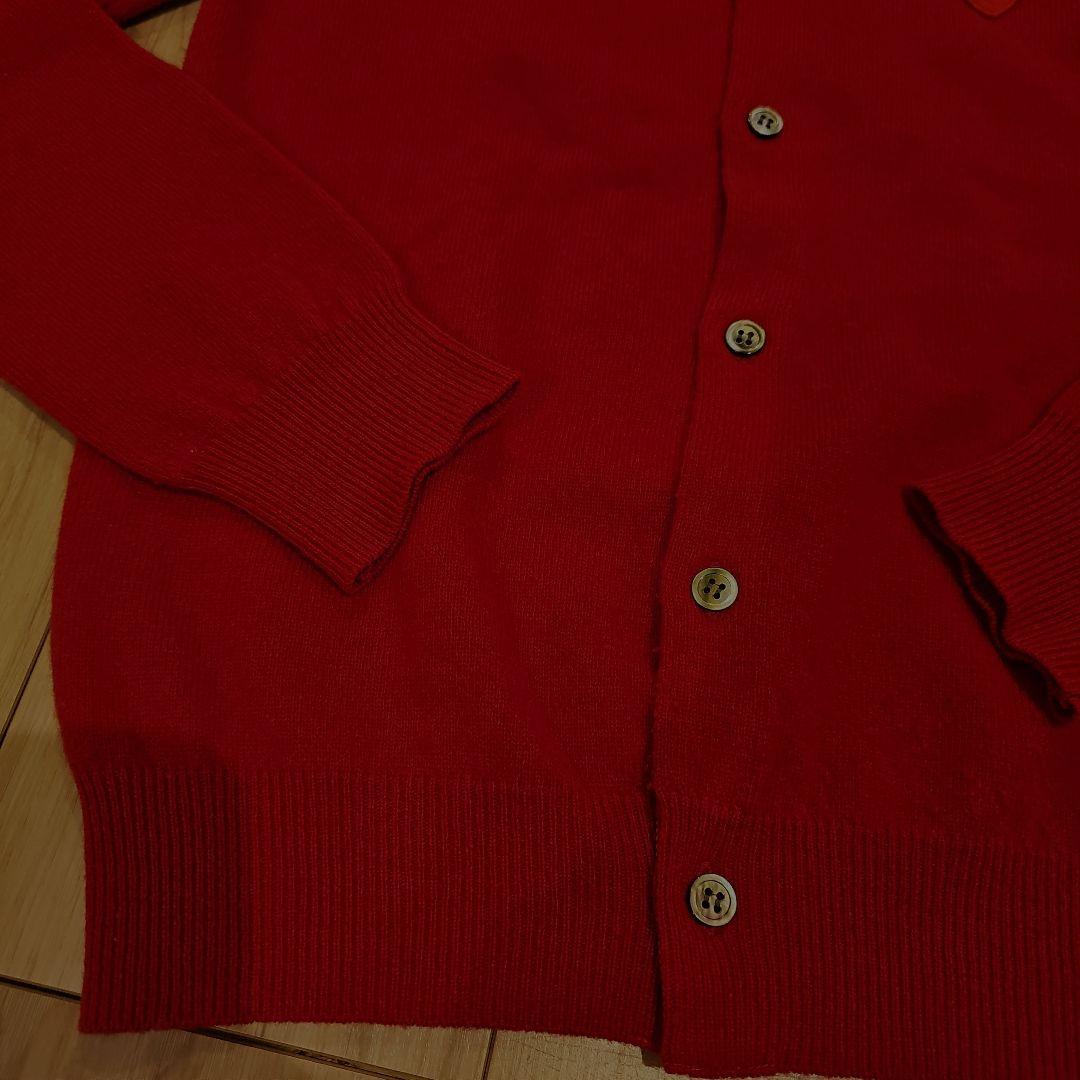 プレイコムデギャルソン ウールカーディガン M