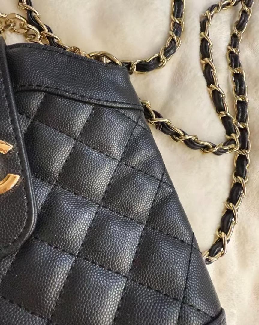 ノベルティ ブラック ミニショルダー2way~~-