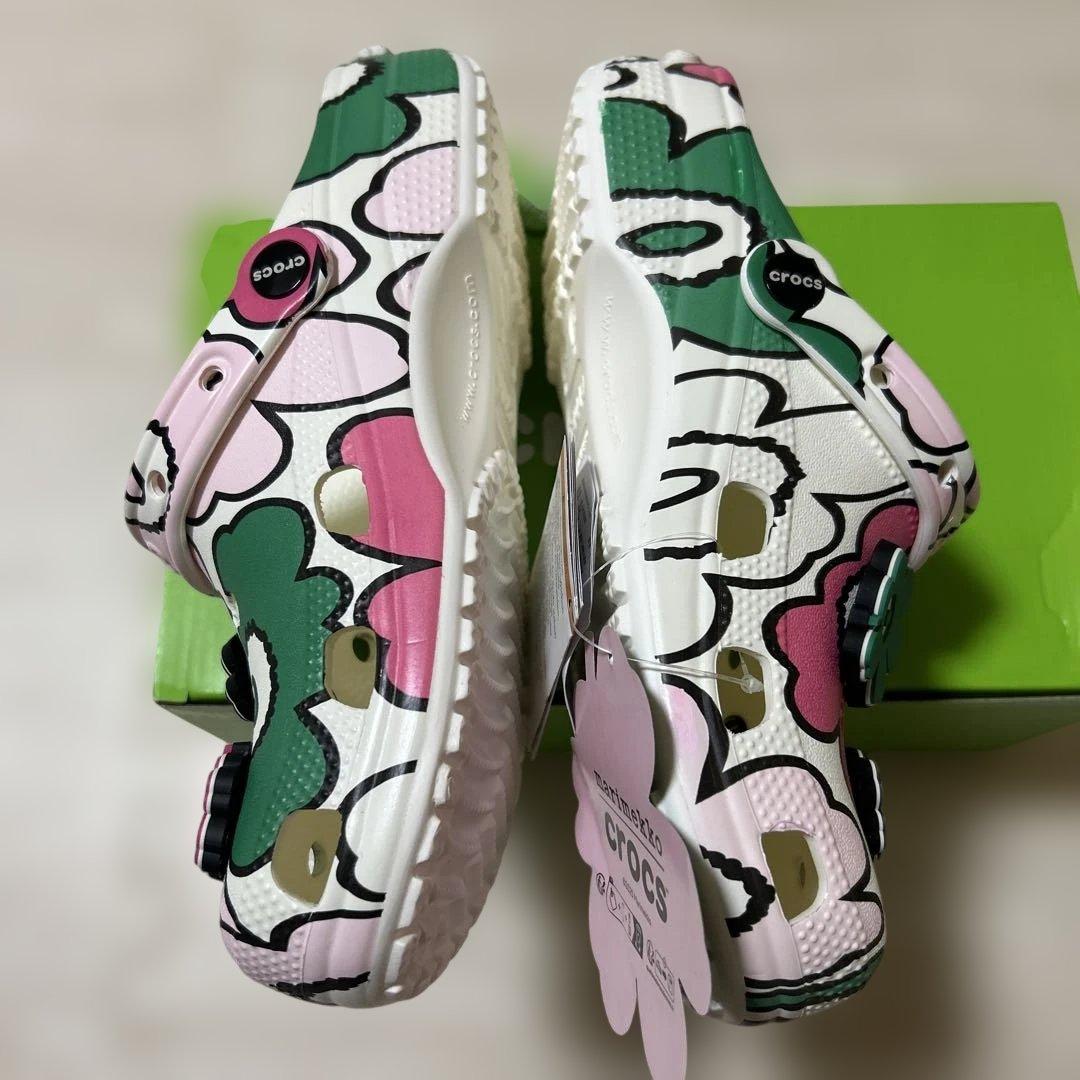 （海外正規店購入）マリメッコ　クロックス Classic Clog Multi
