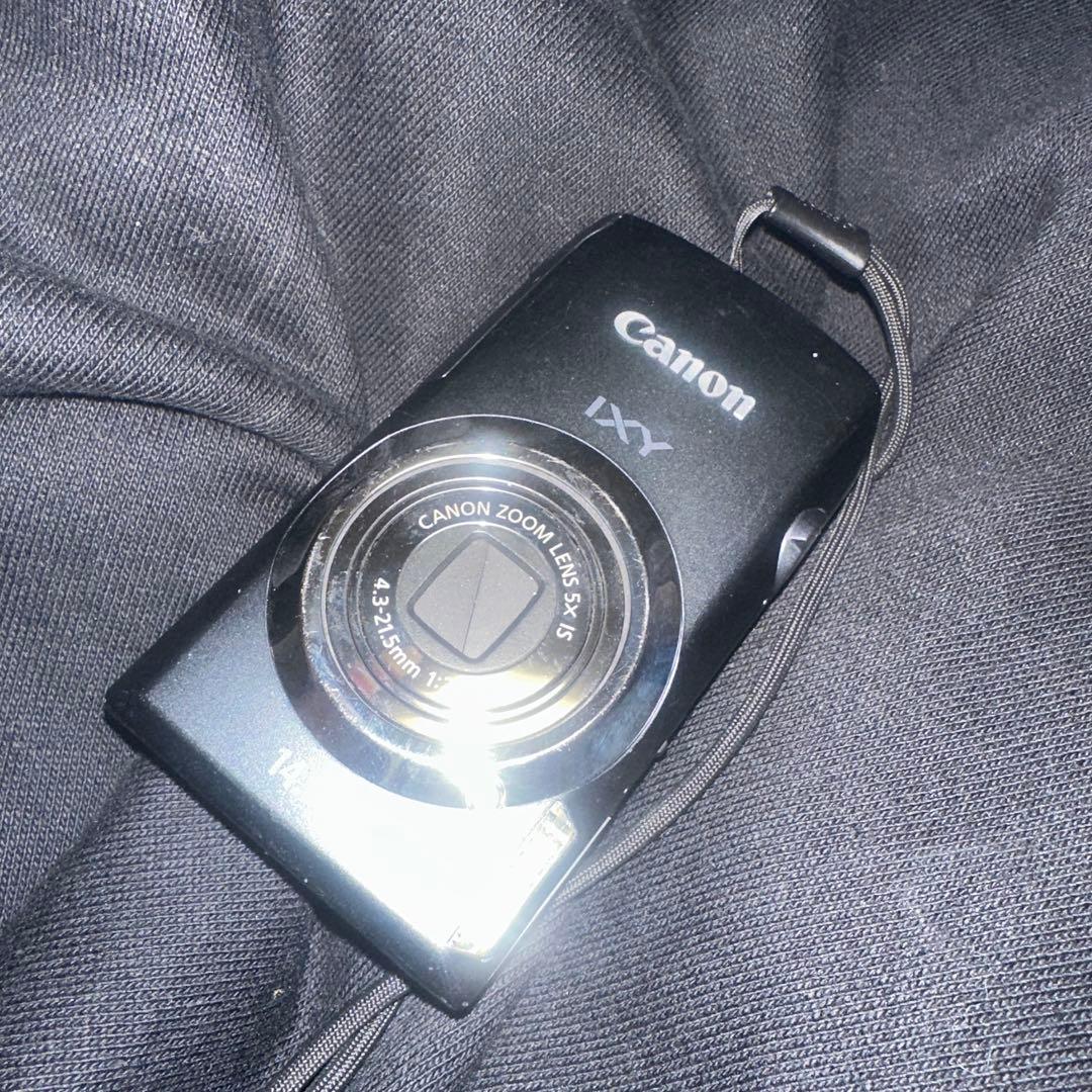 Canon IXY10Sブラック デジタルカメラ バッテリー付き