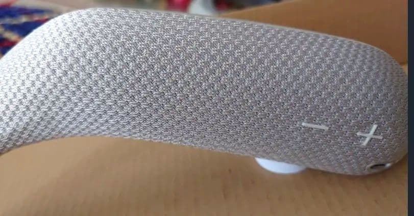 Sony ネックスピーカー グレー SRS-WS1 　別売カバー付