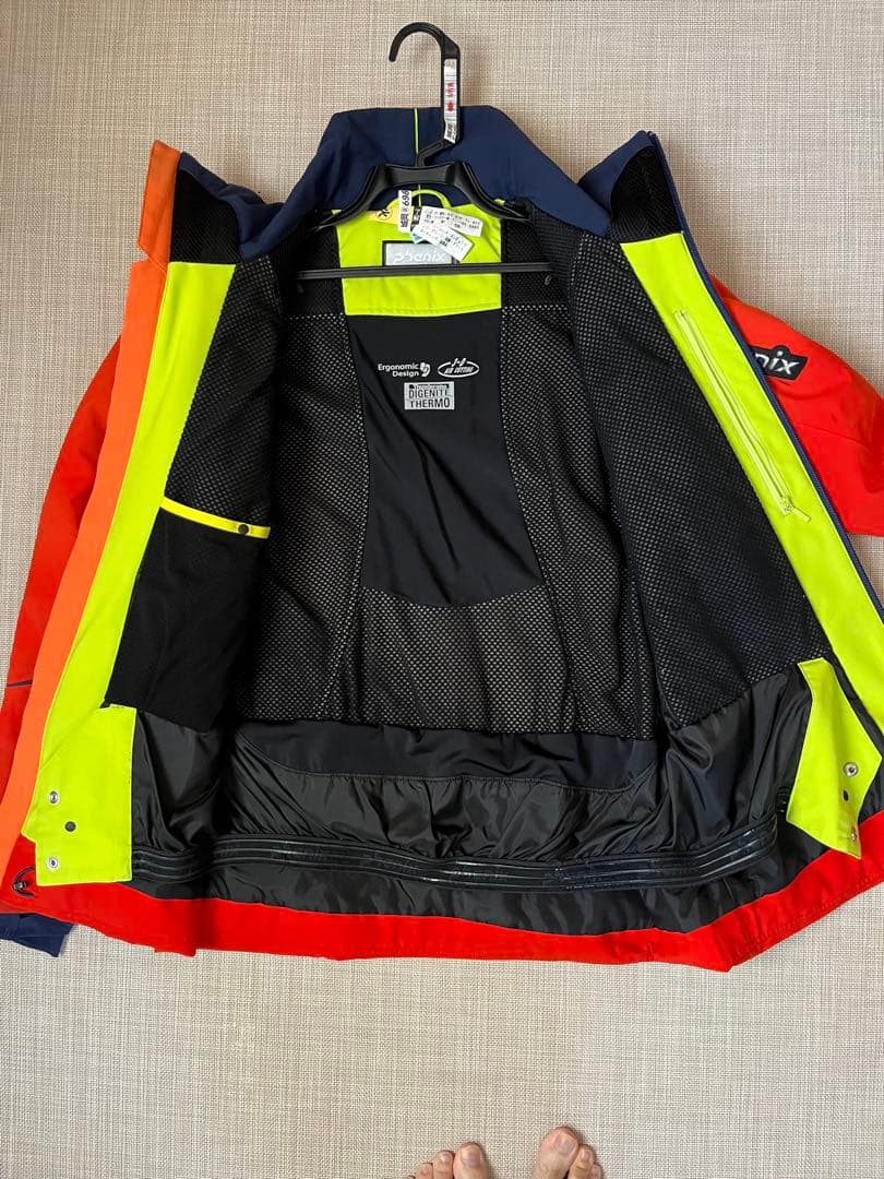 Phenix スキーウェア オレンジ/レッド