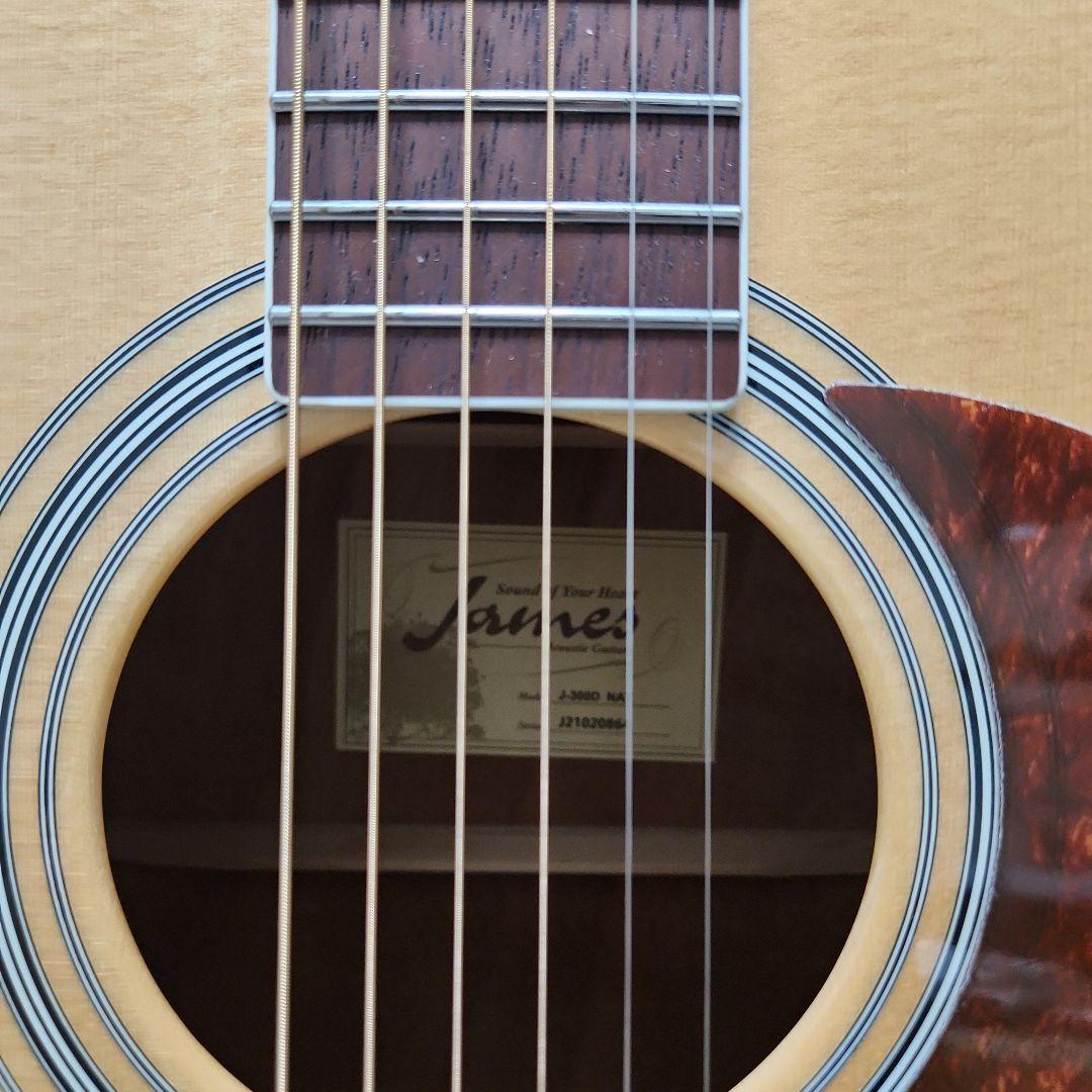 James アコースティックギター J-300D ギターケース付き