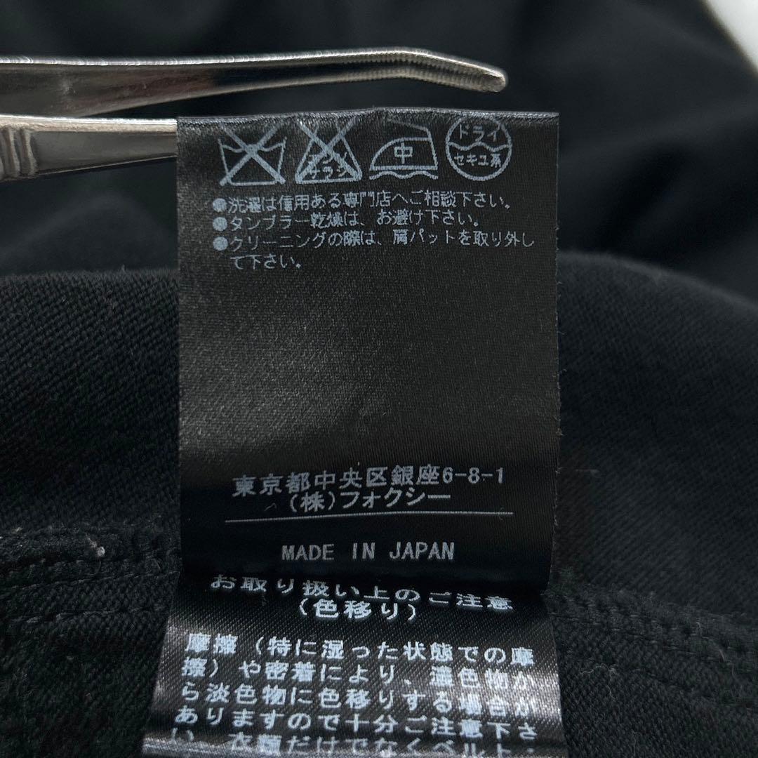 FOXEY フォクシー ワンピース バックリボン 42 XL相当 ブラック 黒