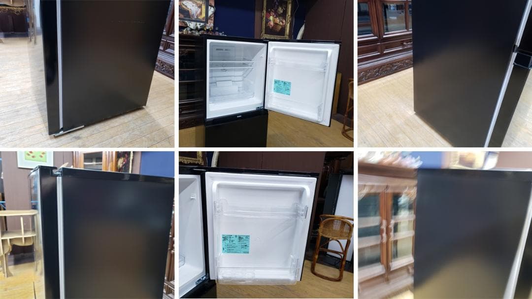 K34　美品　ハイアール　23年式　2ドアノンフロン冷蔵庫JR-NF121NJ