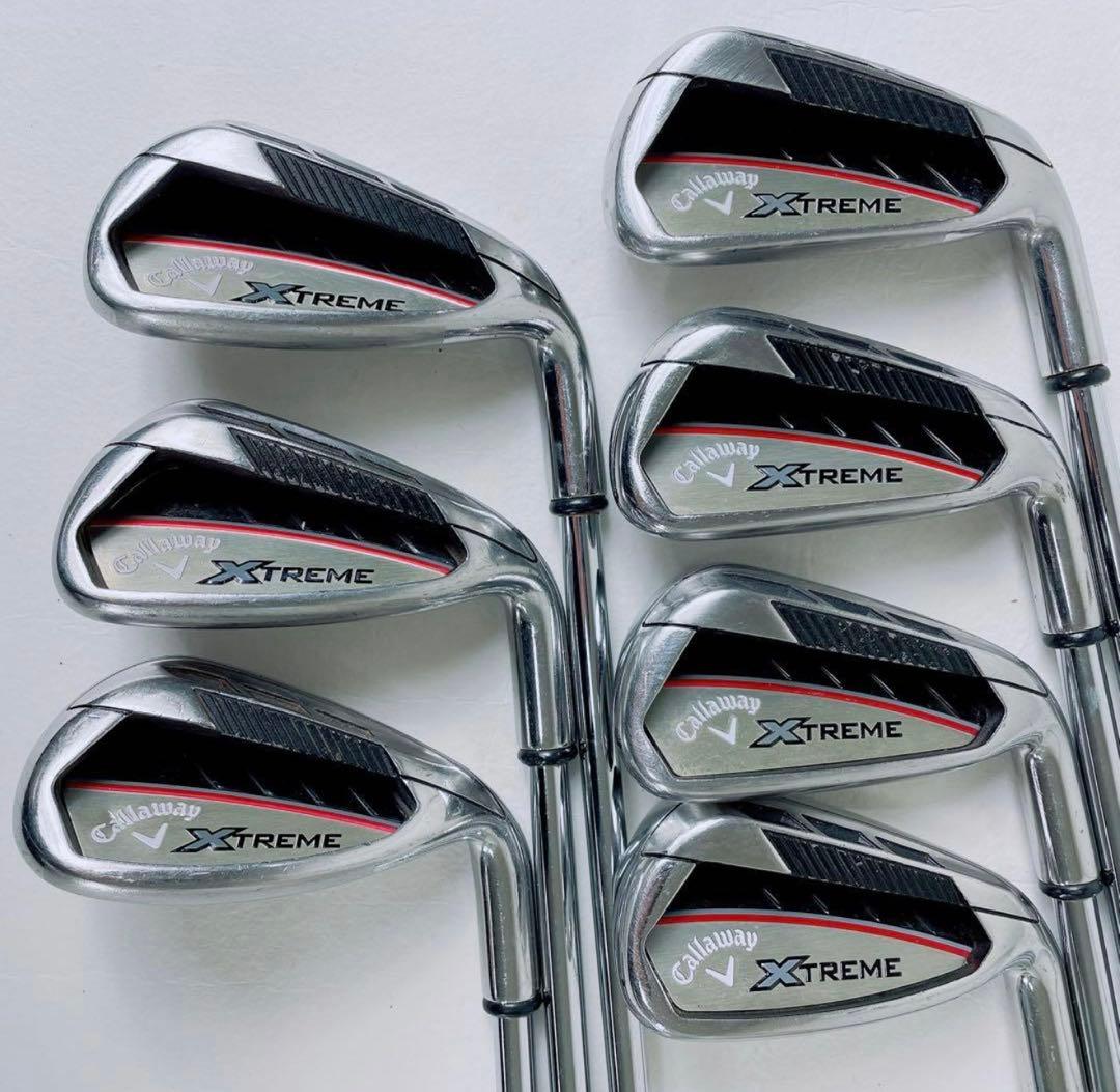 キャロウェイ アイアン エクストリーム ユニフレックス 5-S 7本セット
