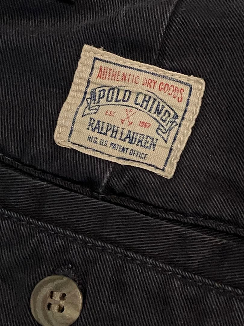 80〜90s ポロラルフローレンポロチノ　USA製　初期タグ　タッグワイドパンツ