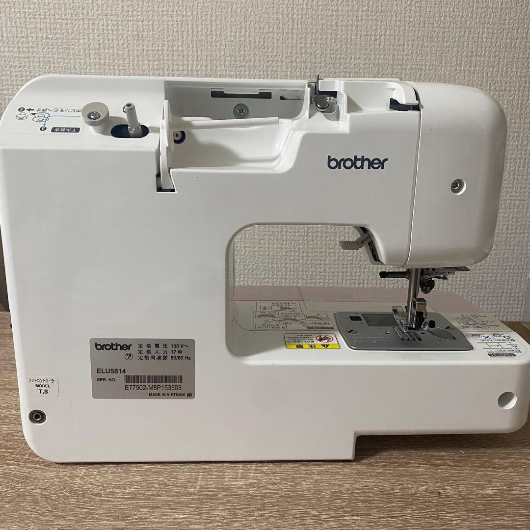 ジャンク品 brother 家庭用ミシン ELU5814