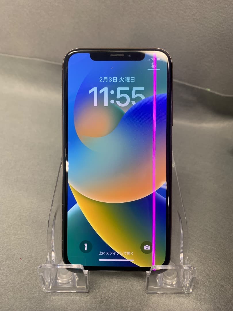 中古美品　国内版　SIMフリー　iPhone Xs 256GB　ゴールド色