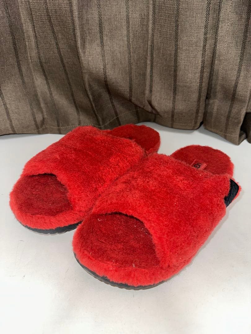 靴 UGG Australia 21FW 27cm RED FLUFF YOU