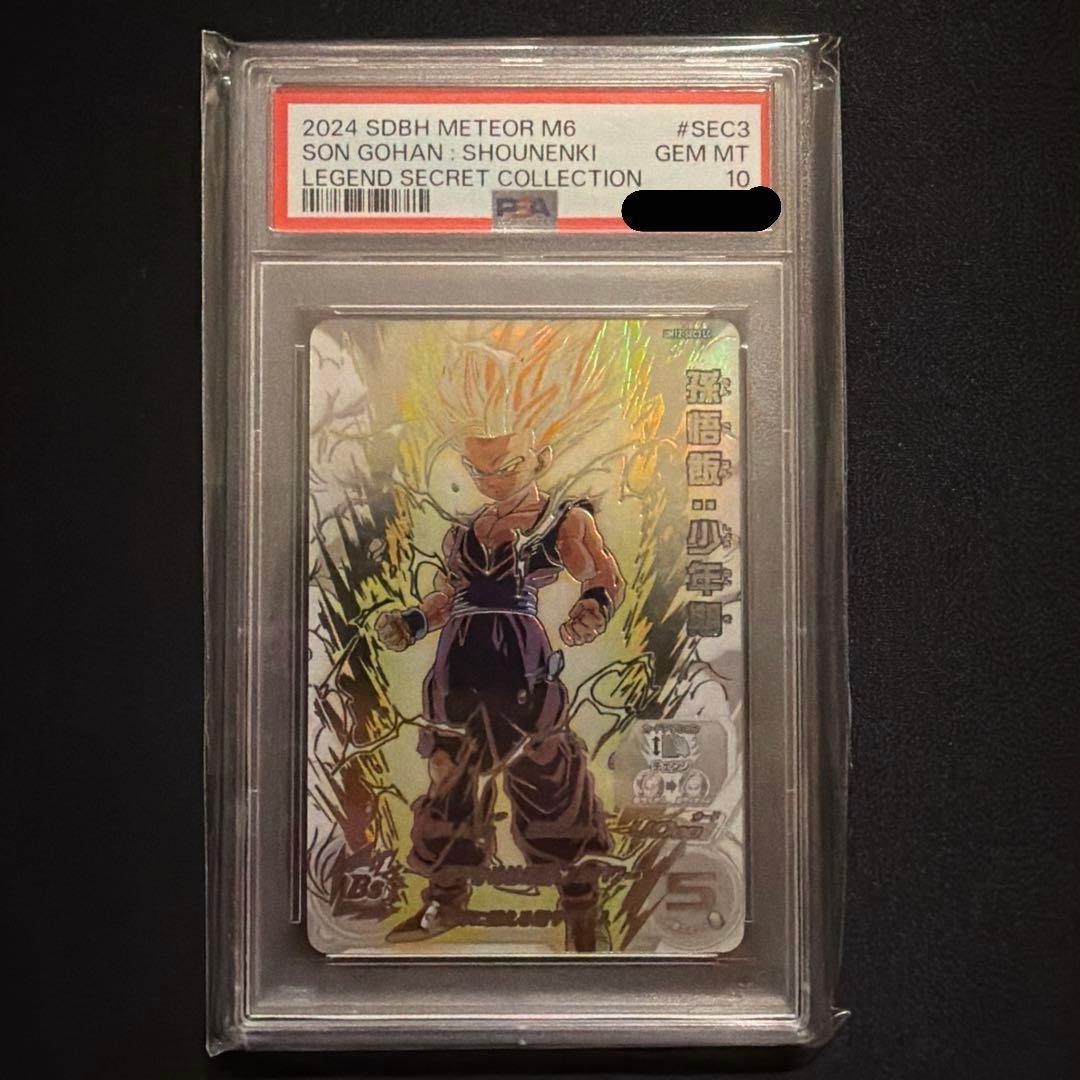 【PSA10】ドラゴンボールヒーローズ UM12-SEC3 LC 孫悟飯:少年期