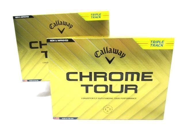 キャロウェイ クロムツアー トリプルトラック イエロー 2ダースセット