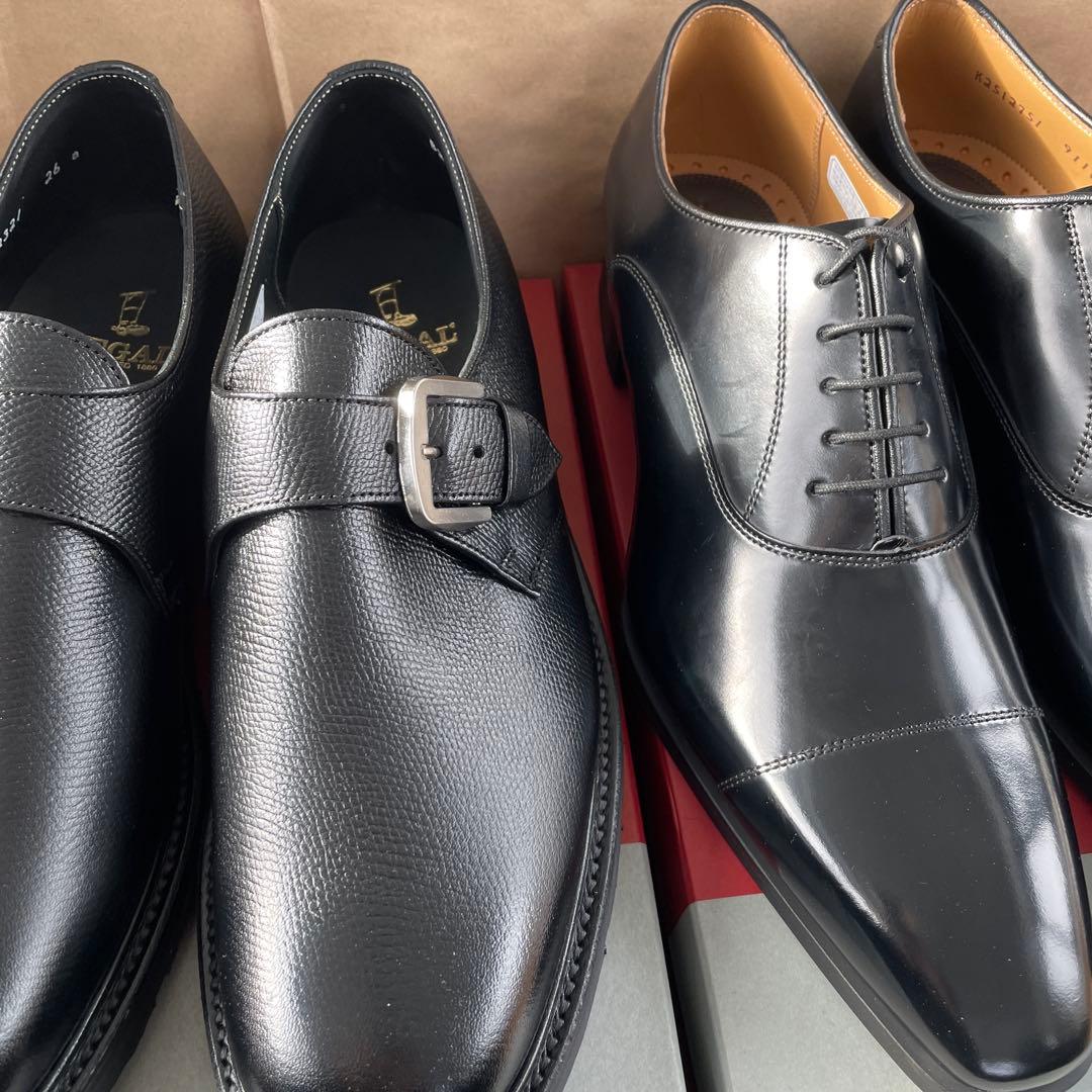 リーガル　2321 911R ブラック　26CM 2足セット