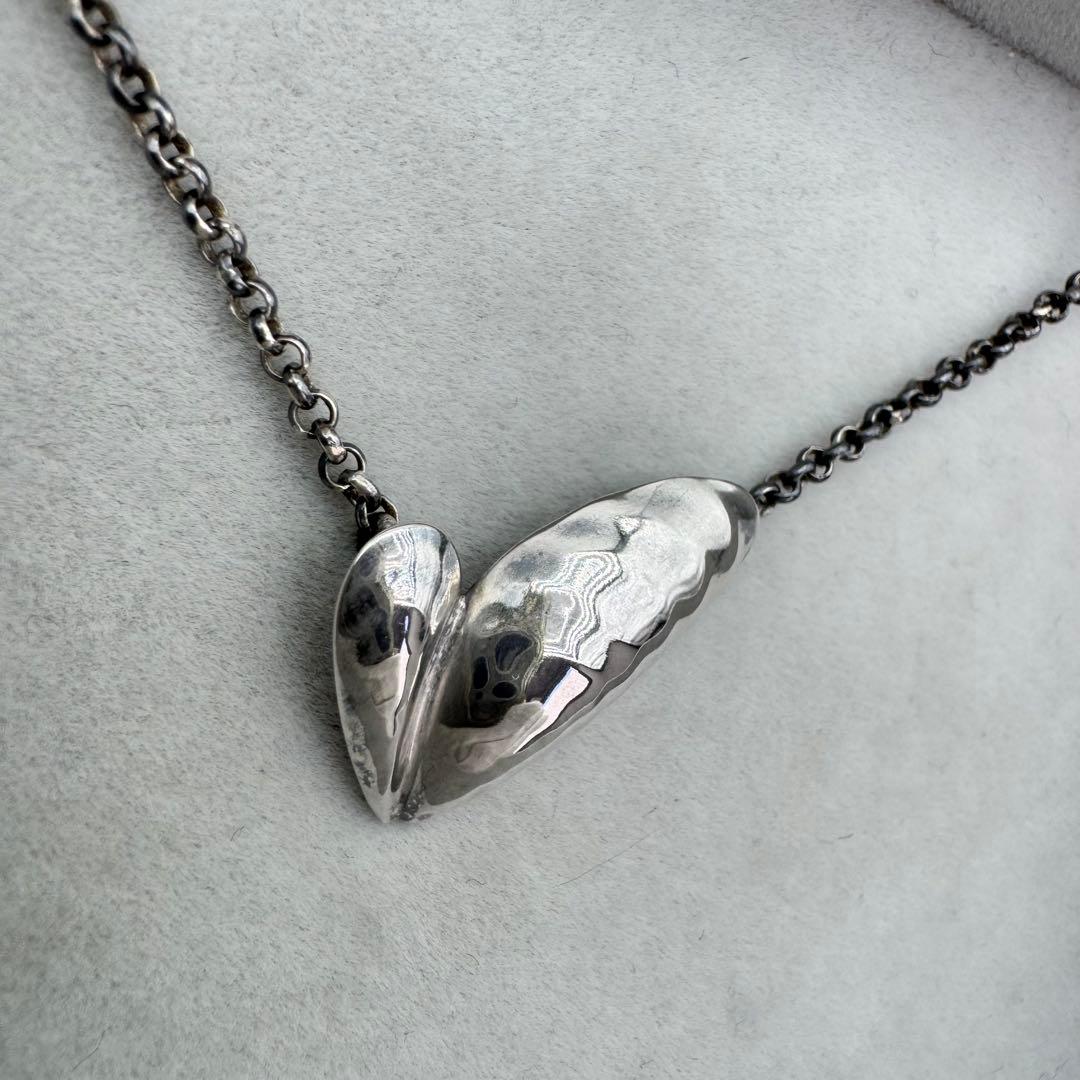 【SV925】  ネックレス　ハート　2003 シェル