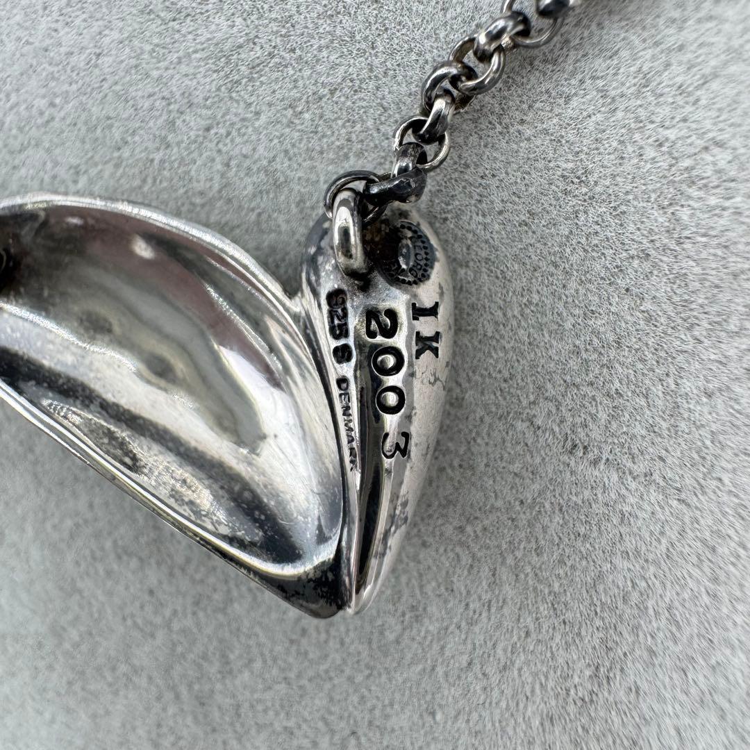 【SV925】  ネックレス　ハート　2003 シェル