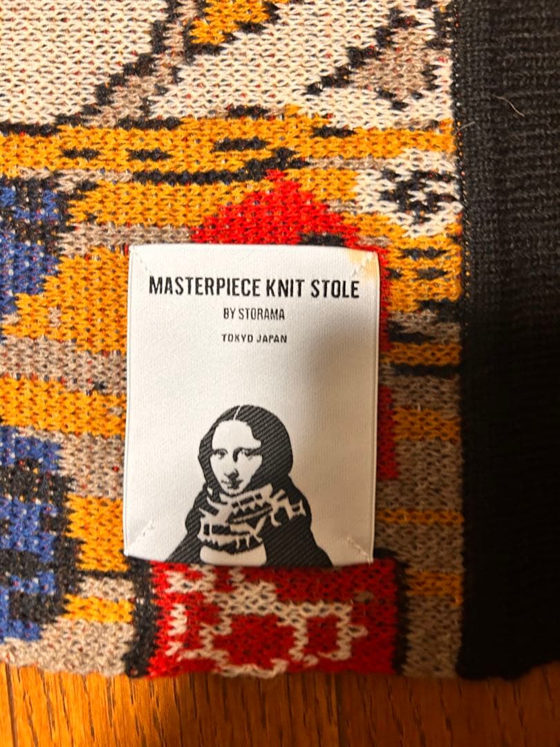 STORMA MASTERPIECE KNIT STOLE がしゃどくろ