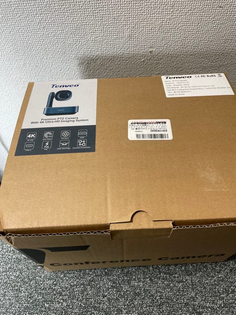 Tenveo PTZカメラ 4K UHD イメージングシステム VL12U